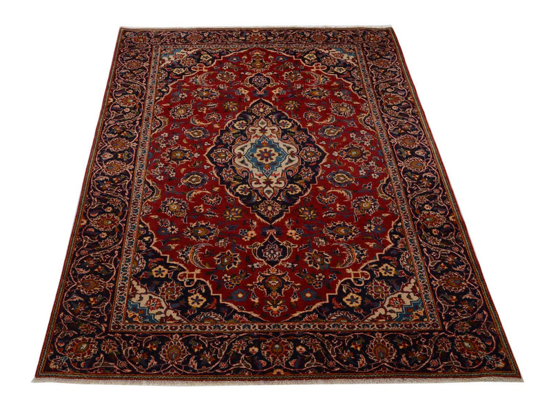 Perserteppich - Keshan 261 x 180 cm - rot