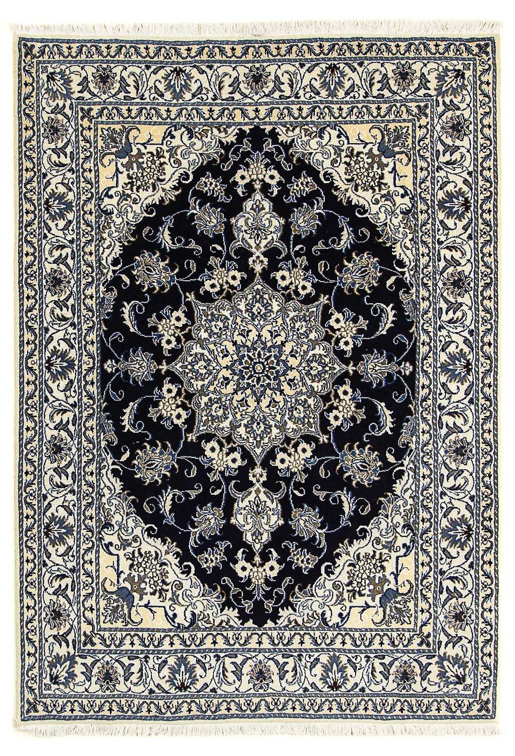 Perserteppich - Nain 206 x 147 cm Teppichbrücke