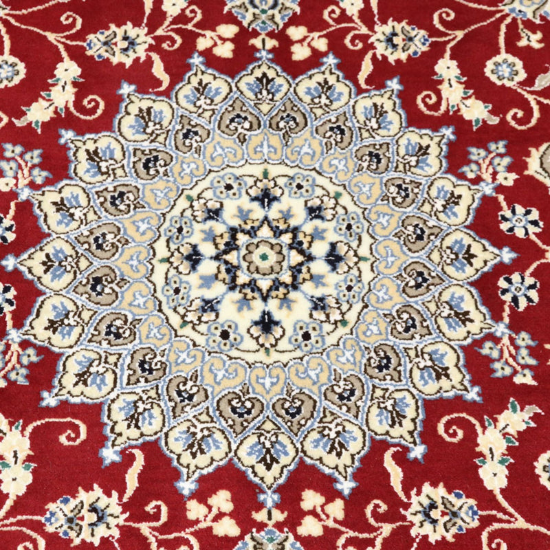Perserteppich - Nain - Royal - 206 x 148 cm - rot
