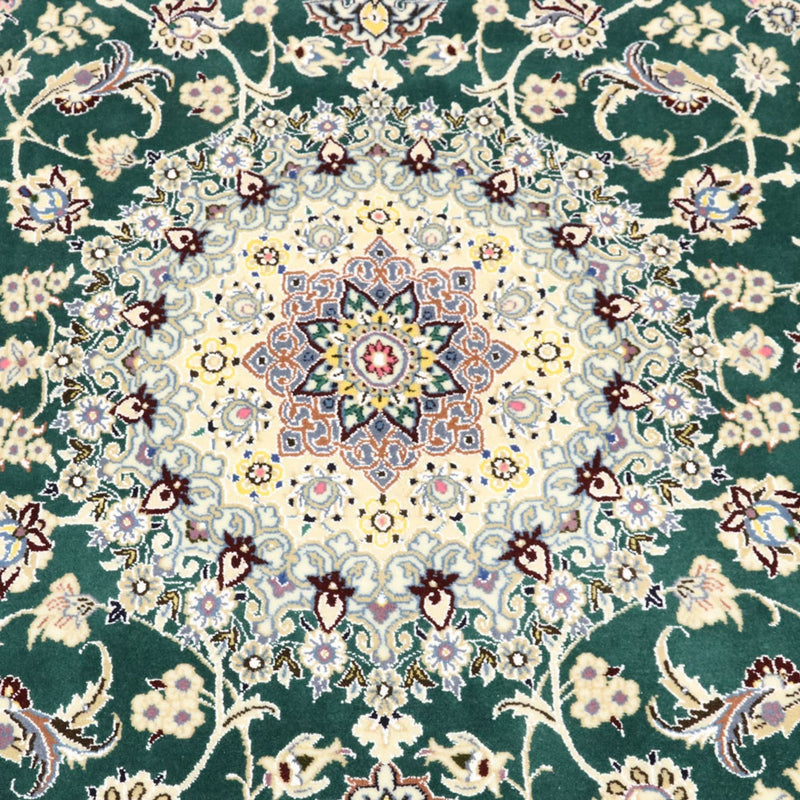 Perserteppich - Nain - Royal - 257 x 158 cm - grün