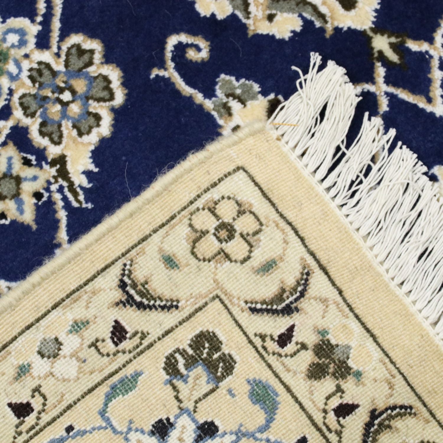 Perserteppich - Nain - Royal - 244 x 146 cm - blau