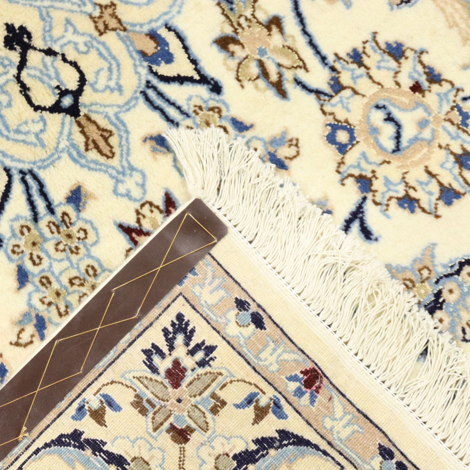 Perserteppich - Nain - Royal - 205 x 125 cm - beige