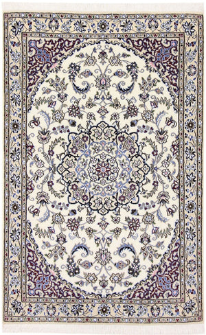 Perserteppich - Nain - Royal - 150 x 96 cm - creme
