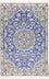 Perserteppich - Nain - Royal - 134 x 89 cm - blau