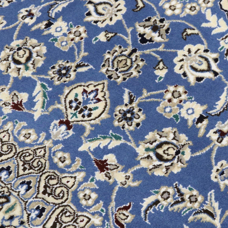 Perserteppich - Nain - Royal - 134 x 89 cm - blau