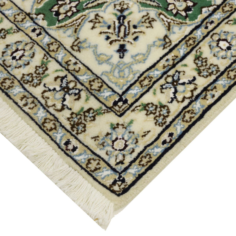 Perserteppich - Nain - Royal - 98 x 64 cm - grün