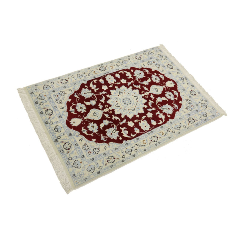 Perserteppich - Nain - Royal - 90 x 60 cm - rot