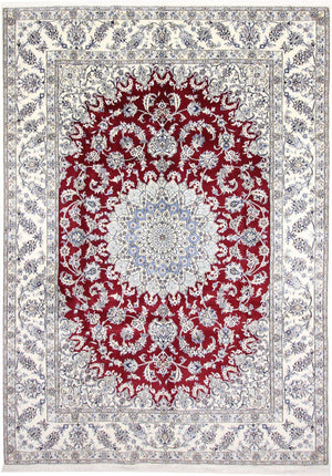 Perserteppich - Nain - 346 x 246 cm - rot