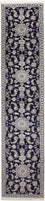 Läufer Perser - Nain - 383 x 76 cm - dunkelblau