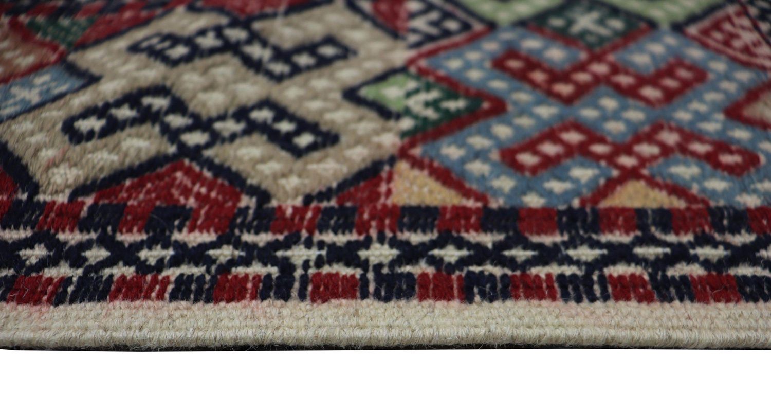 Kelim Teppich - Oriental 205 x 178 cm - blau