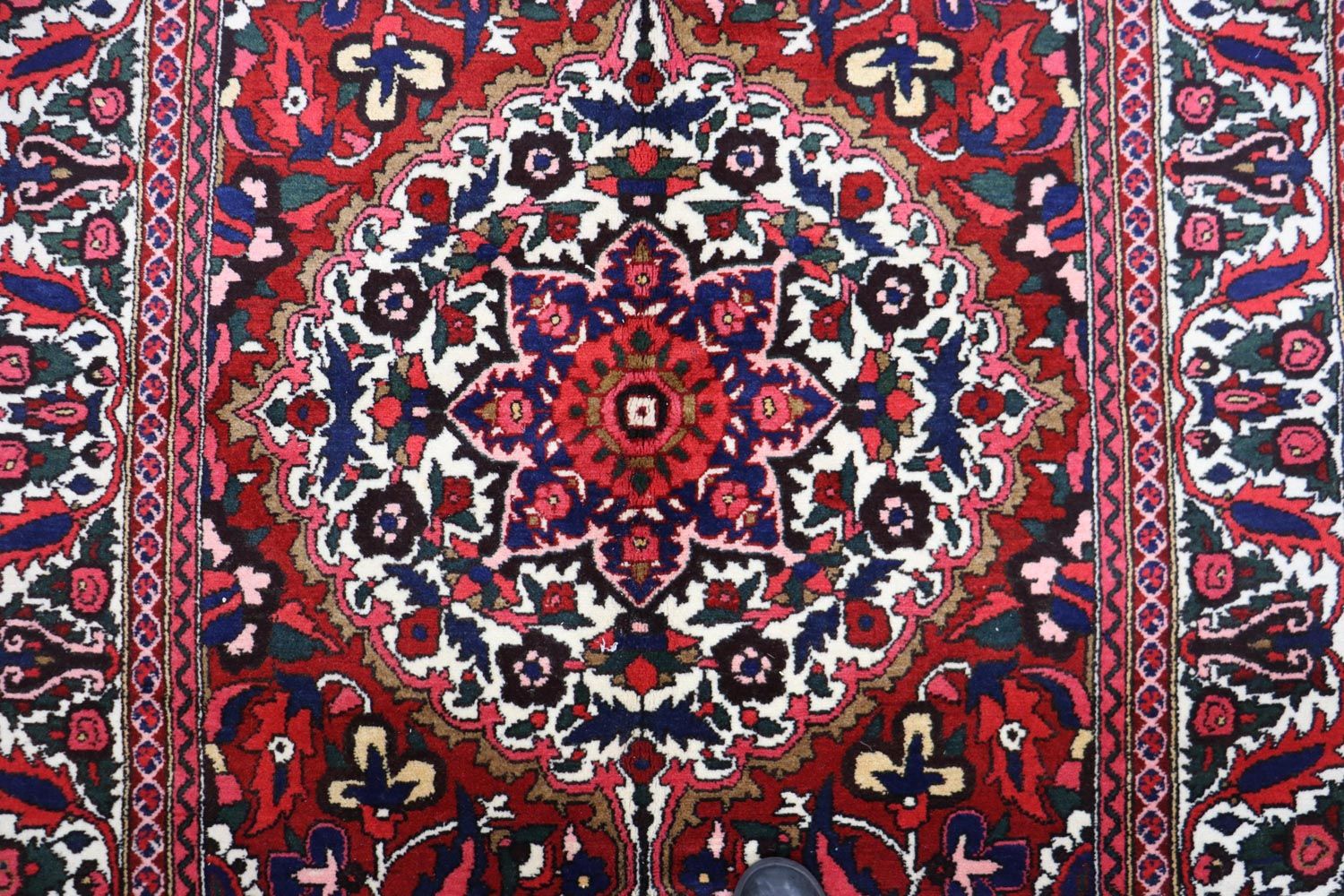 Perserteppich - Nomadic 246 x 159 cm - blau