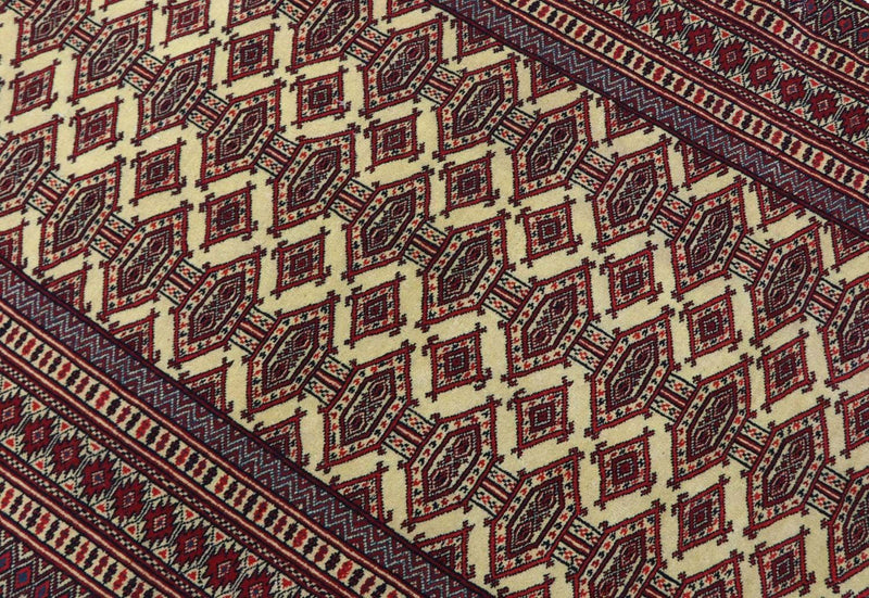 Afghan Teppich 164 x 121 cm - bordeauxrot