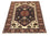 Afghan Teppich 182 x 129 cm - dunkelblau