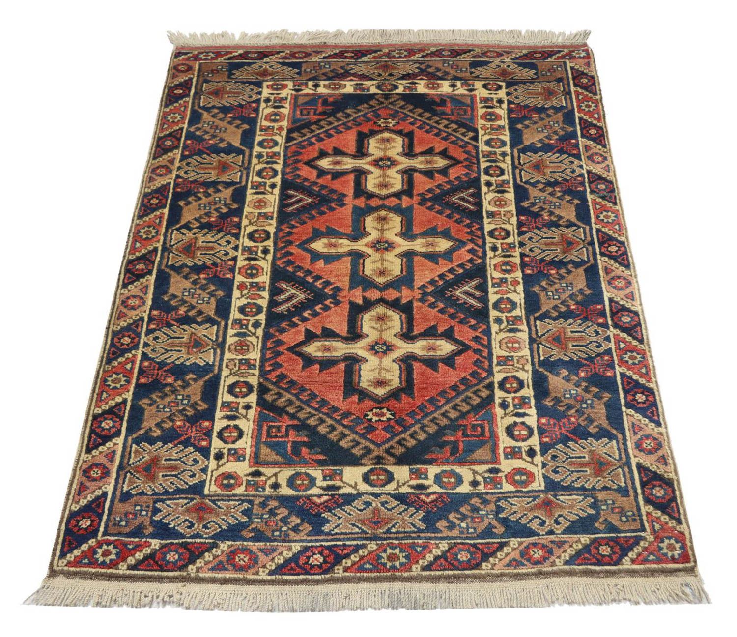 Orientteppich 192 x 120 cm - rost