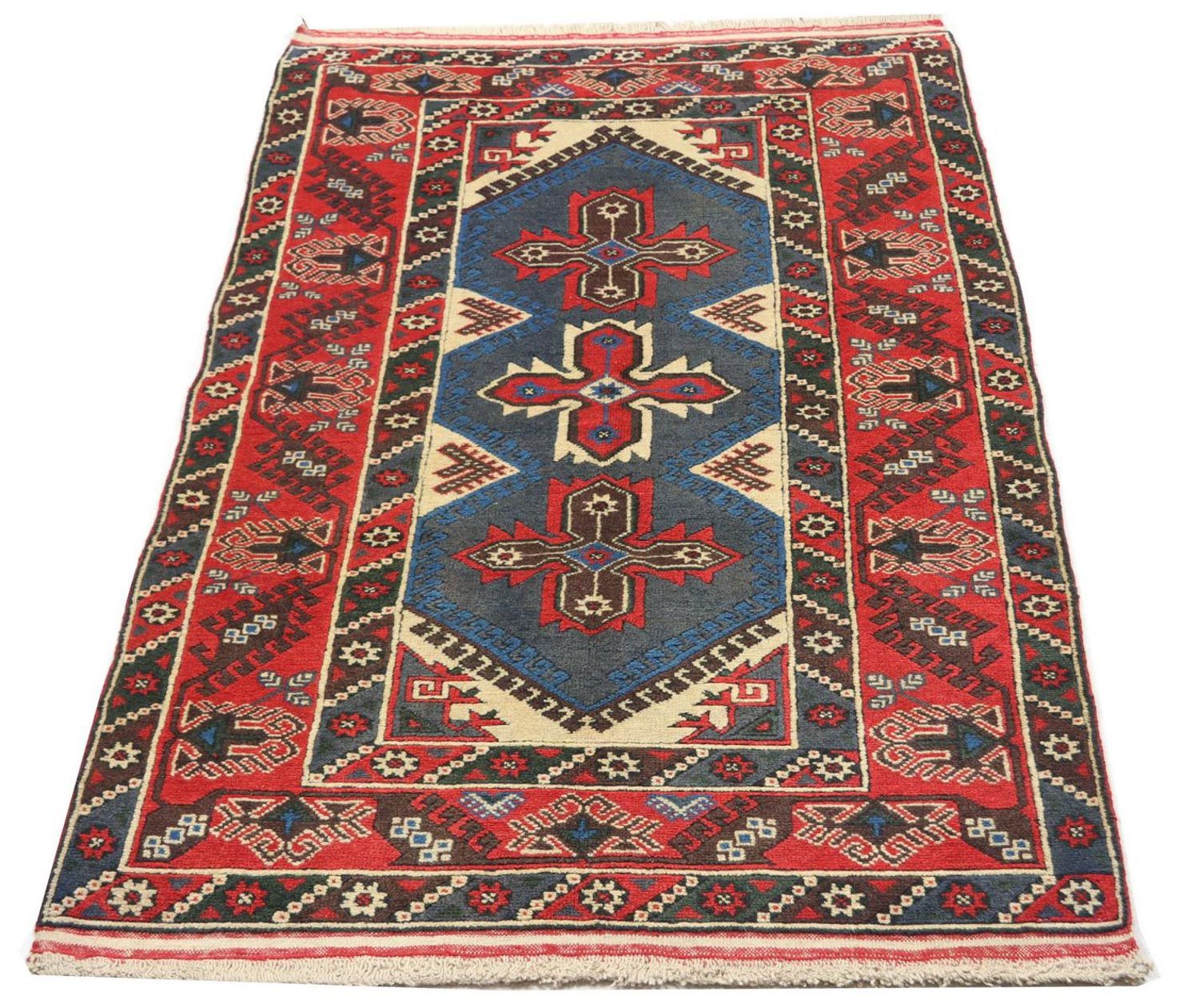 Orientteppich 184 x 119 cm - rot