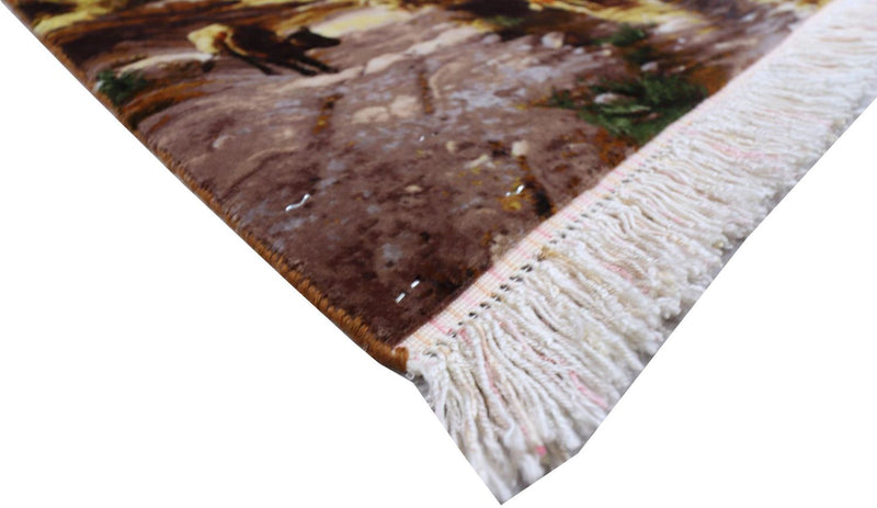 Perserteppich - Täbriz - Royal 72 x 50 cm - mehrfarbig