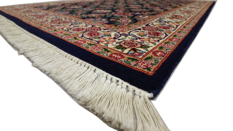 Orientteppich 215 x 123 cm - schwarz