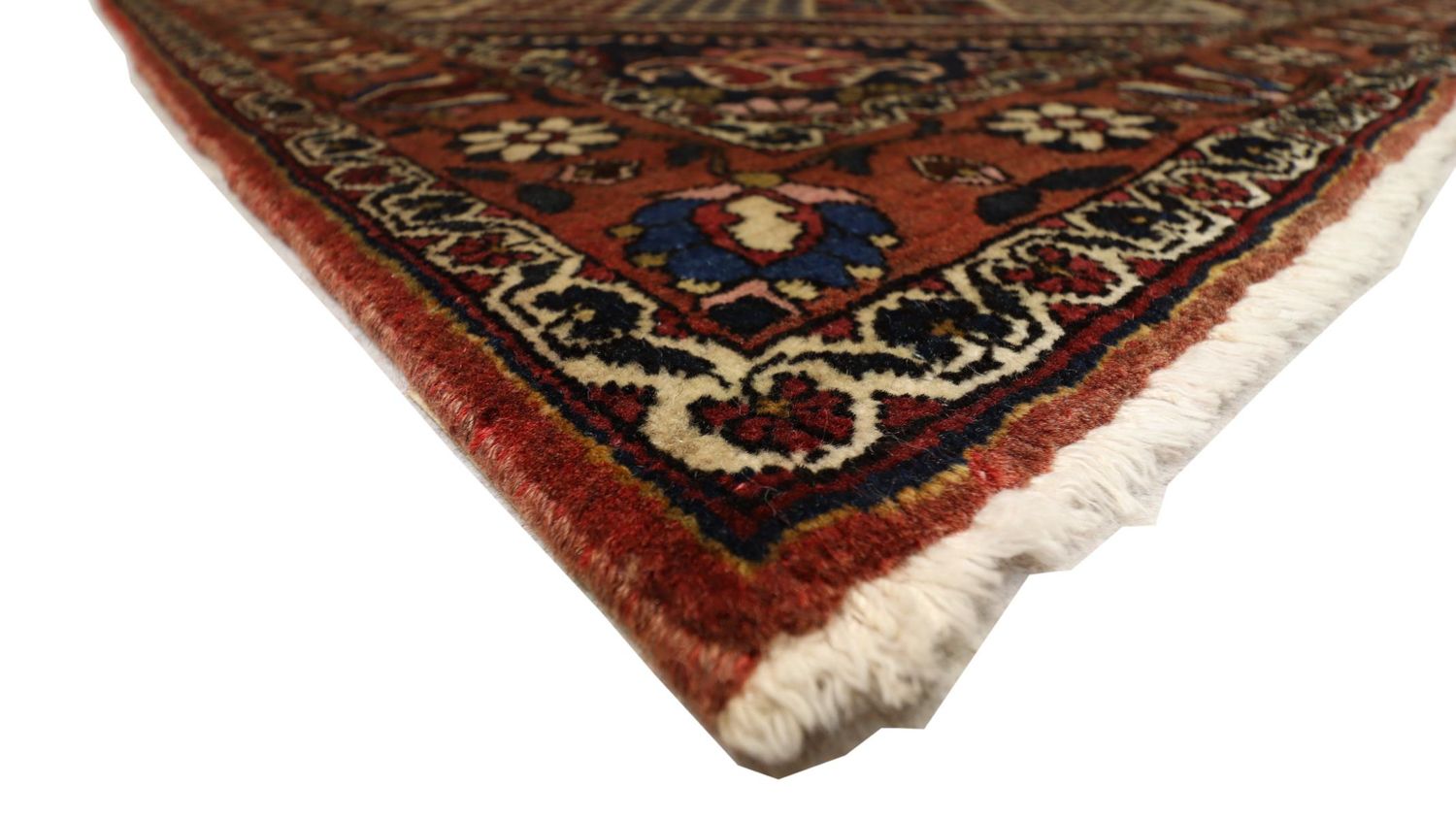 Perserteppich - Nomadic 204 x 142 cm - dunkelrot