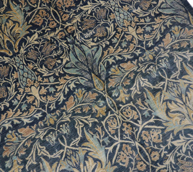 Ziegler Teppich 229 x 172 cm - petrolblau