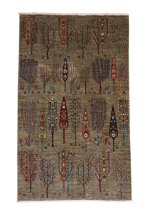 Ziegler Teppich 302 x 207 cm - olivgrün