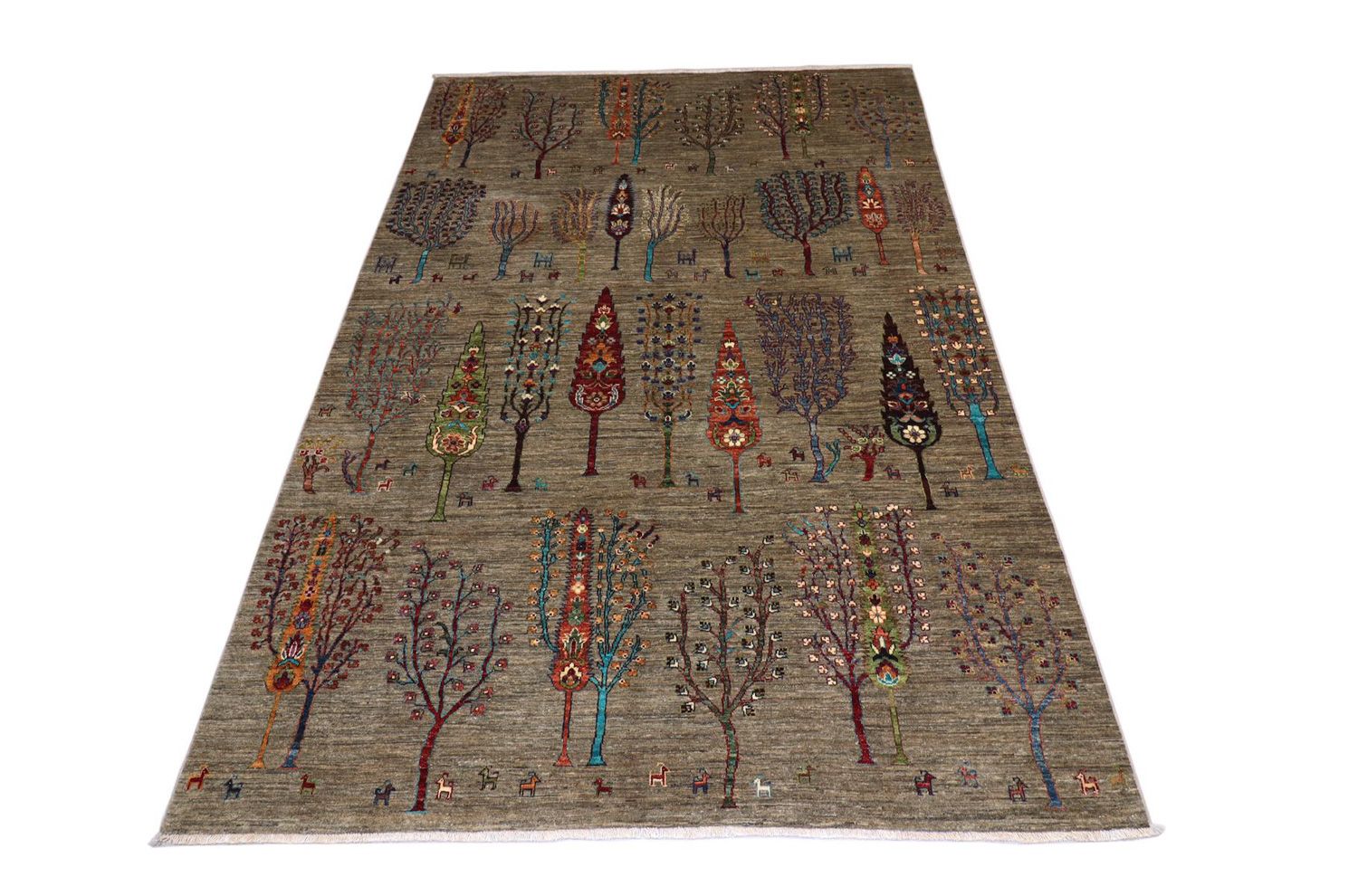 Ziegler Teppich 302 x 207 cm - olivgrün
