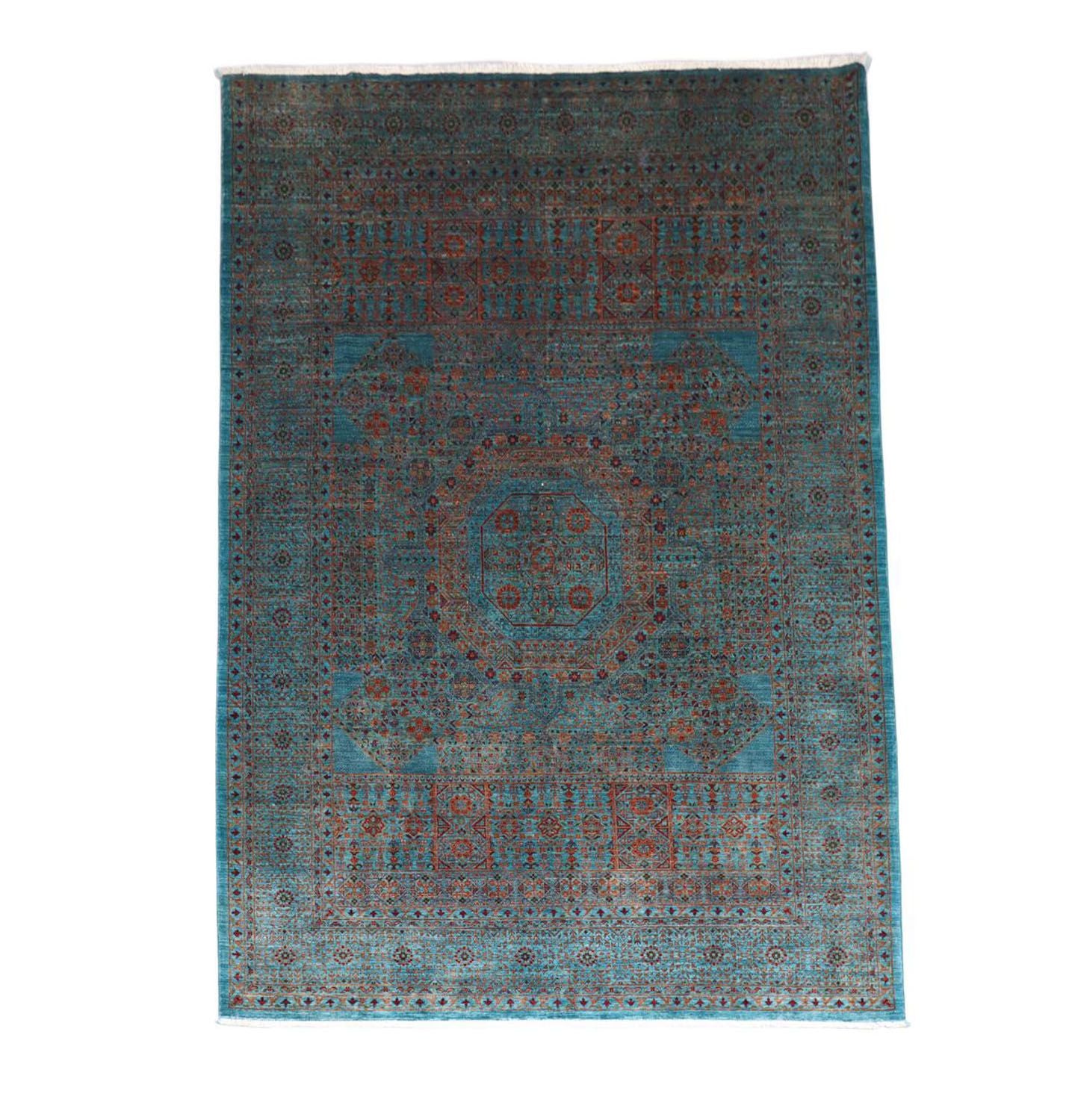 Ziegler Teppich 299 x 210 cm - türkis