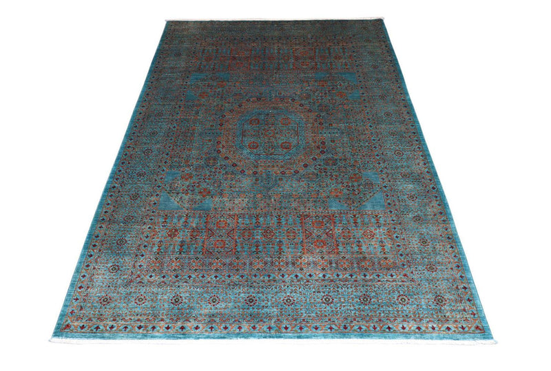 Ziegler Teppich 299 x 210 cm - türkis