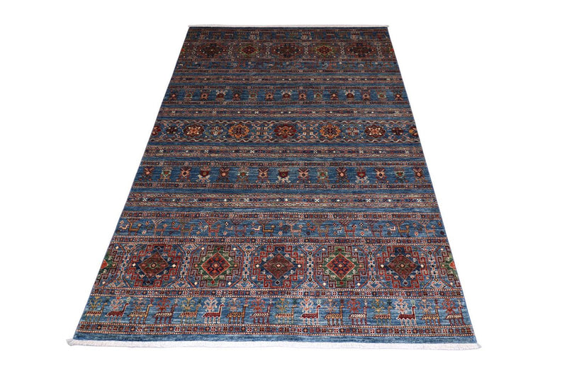 Ziegler Teppich 297 x 204 cm - seeblau