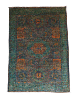 Ziegler Teppich 296 x 214 cm - seegrün