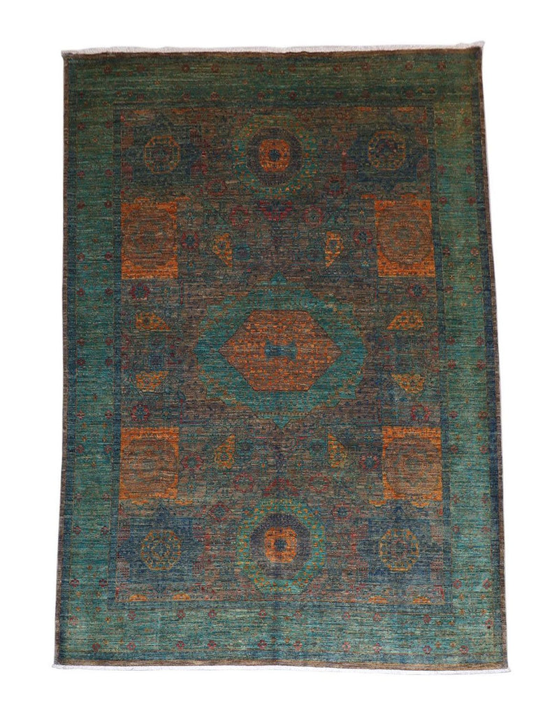 Ziegler Teppich 296 x 214 cm - seegrün