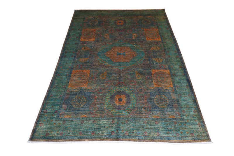 Ziegler Teppich 296 x 214 cm - seegrün