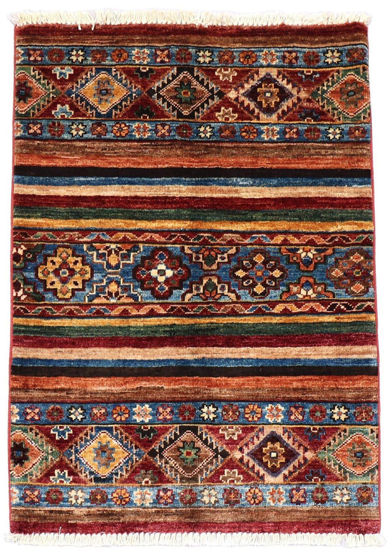 Ziegler Teppich 88 x 64 cm - rot