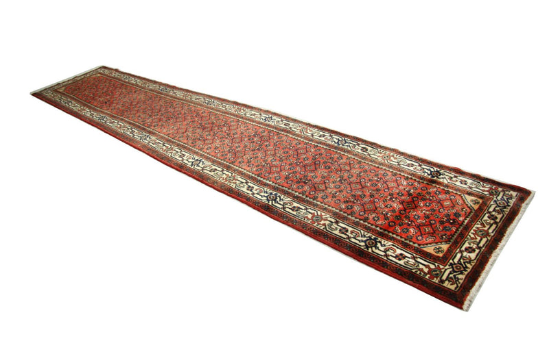 Perserteppich - Nomadic 404 x 81 cm - rot