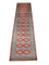 Pakistan Teppich 343 x 76 cm - rot