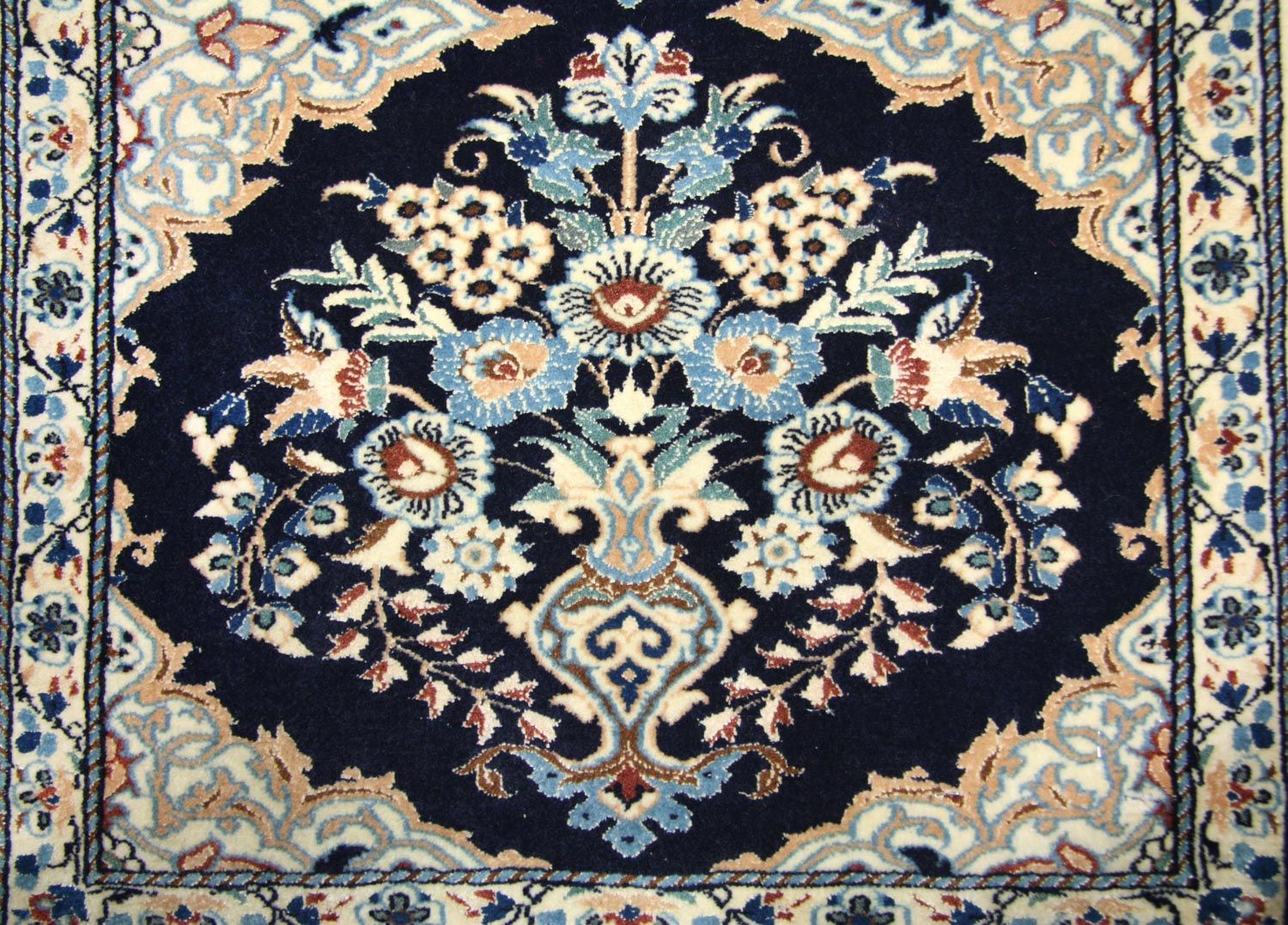Perserteppich - Nain 75 x 50 cm Fußmatte