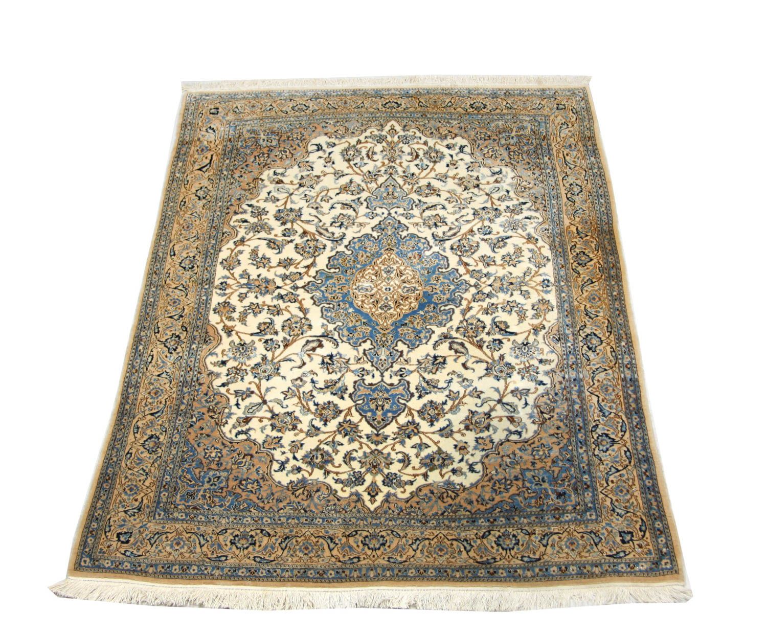 Perserteppich - Nain - Premium 190 x 127 cm Teppichbrücke