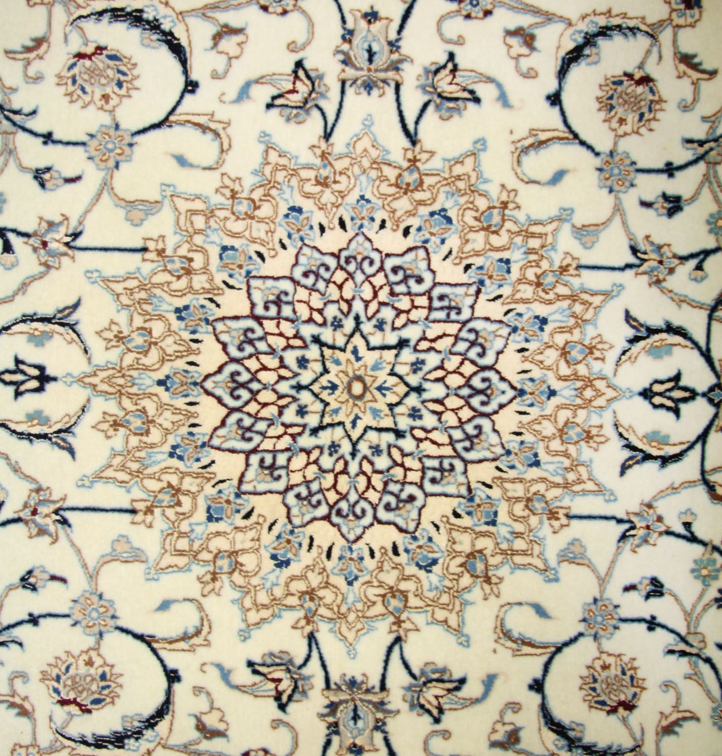 Perserteppich - Nain - Premium 205 x 125 cm Teppichbrücke