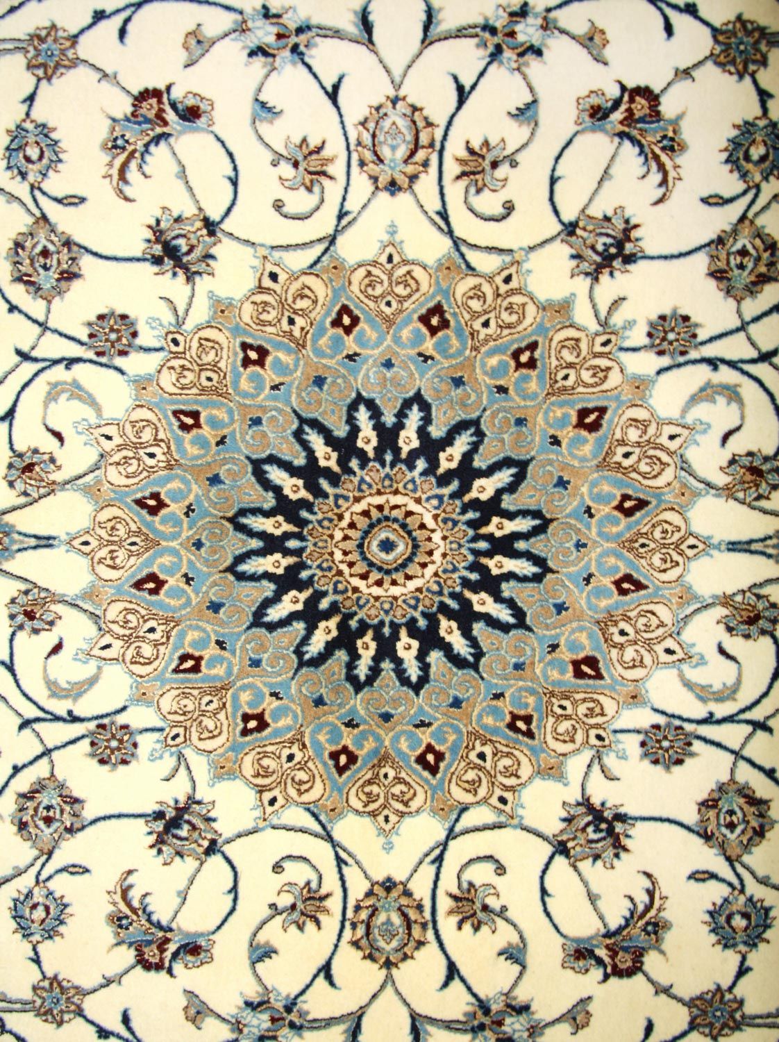Perserteppich - Nain - Premium 205 x 125 cm Teppichbrücke