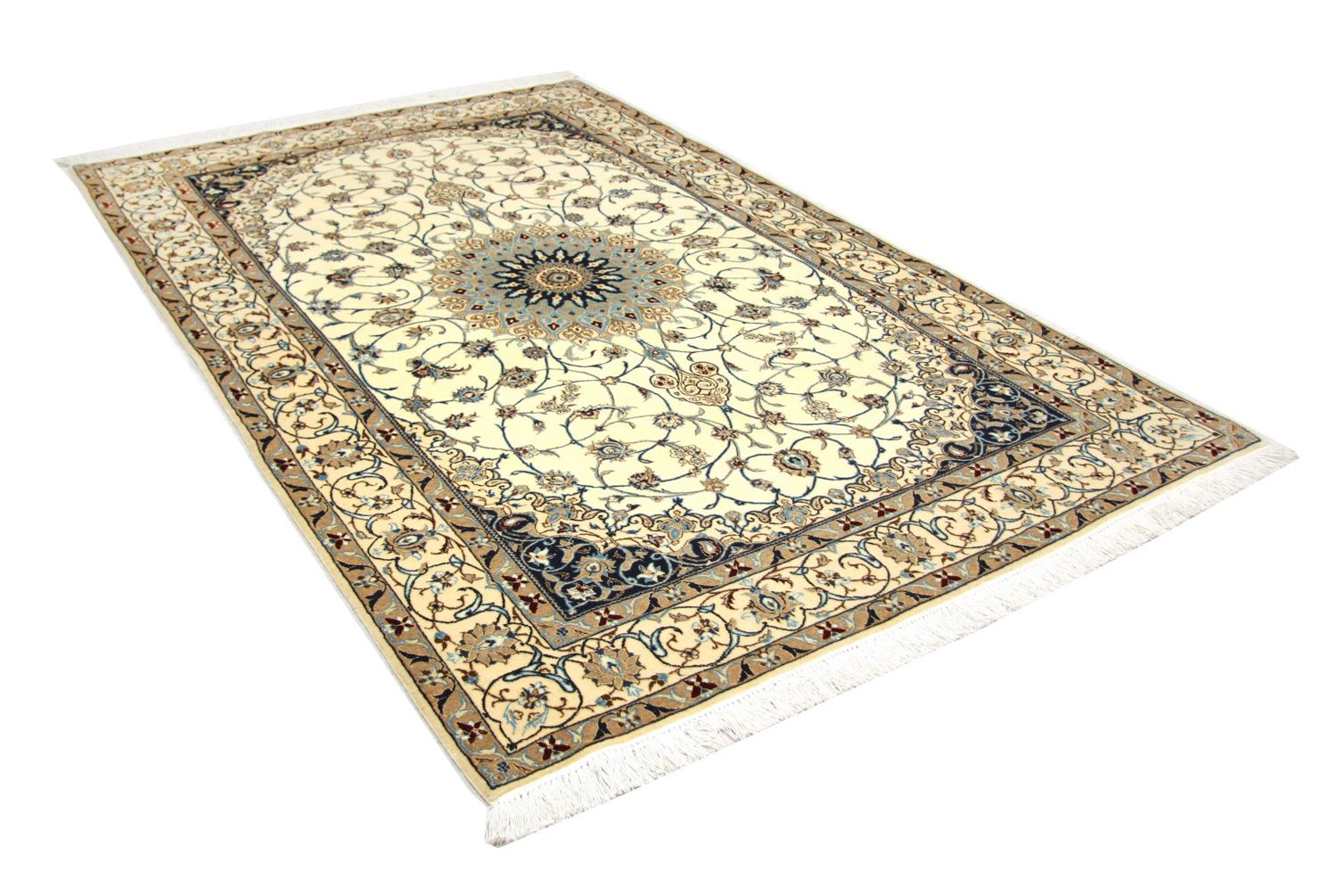 Perserteppich - Nain - Premium 205 x 125 cm Teppichbrücke