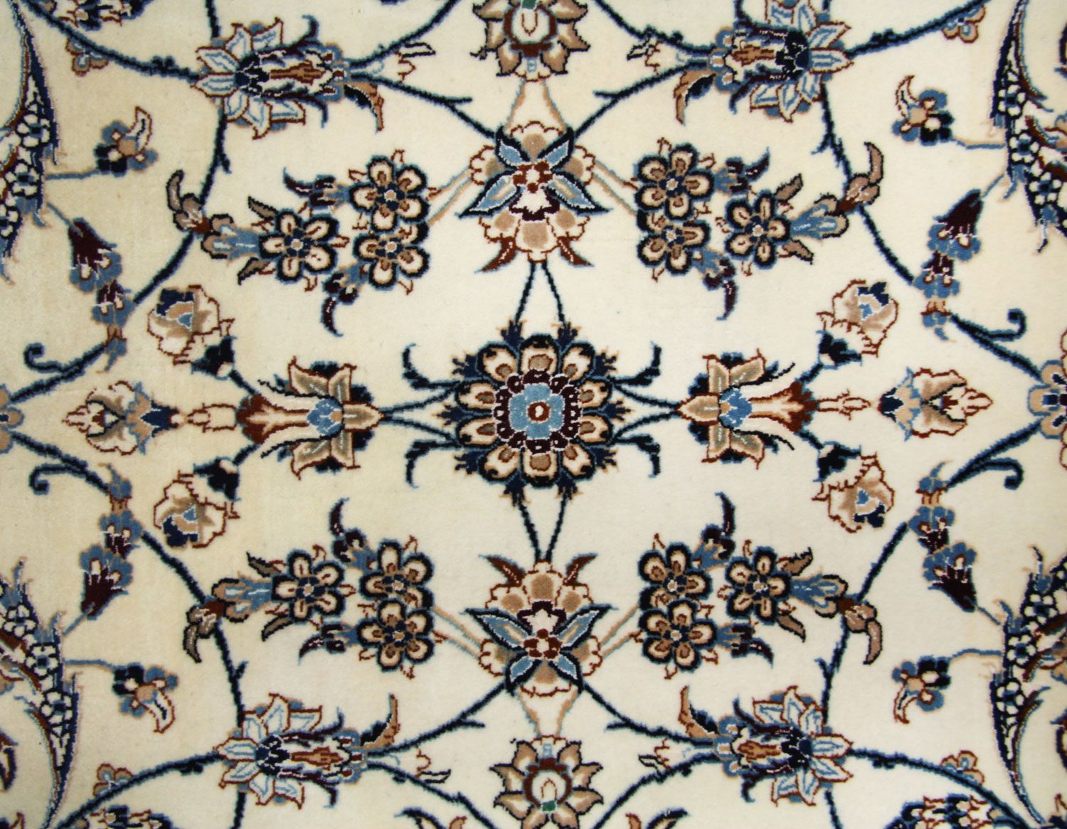 Perserteppich - Nain - Premium 253 x 165 cm Wohnzimmer Teppich