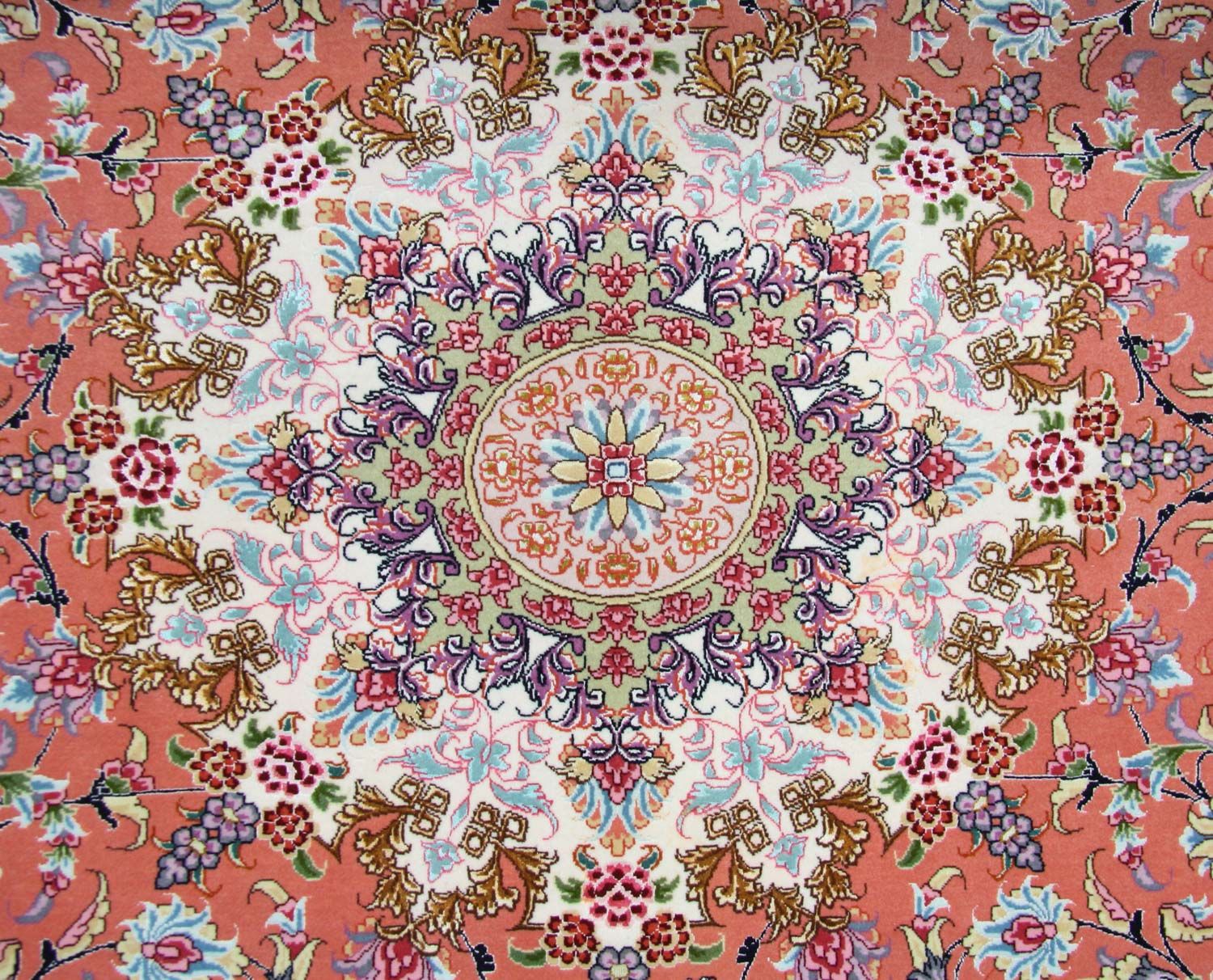 Perserteppich - Täbriz - Royal 302 x 202 cm Wohnzimmer Teppich