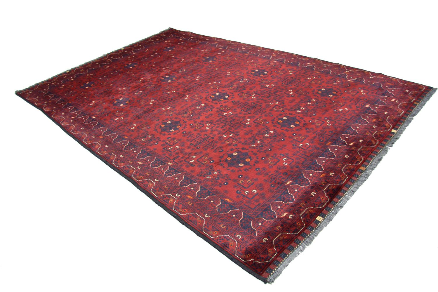 Afghan Teppich 293 x 196 cm - rot