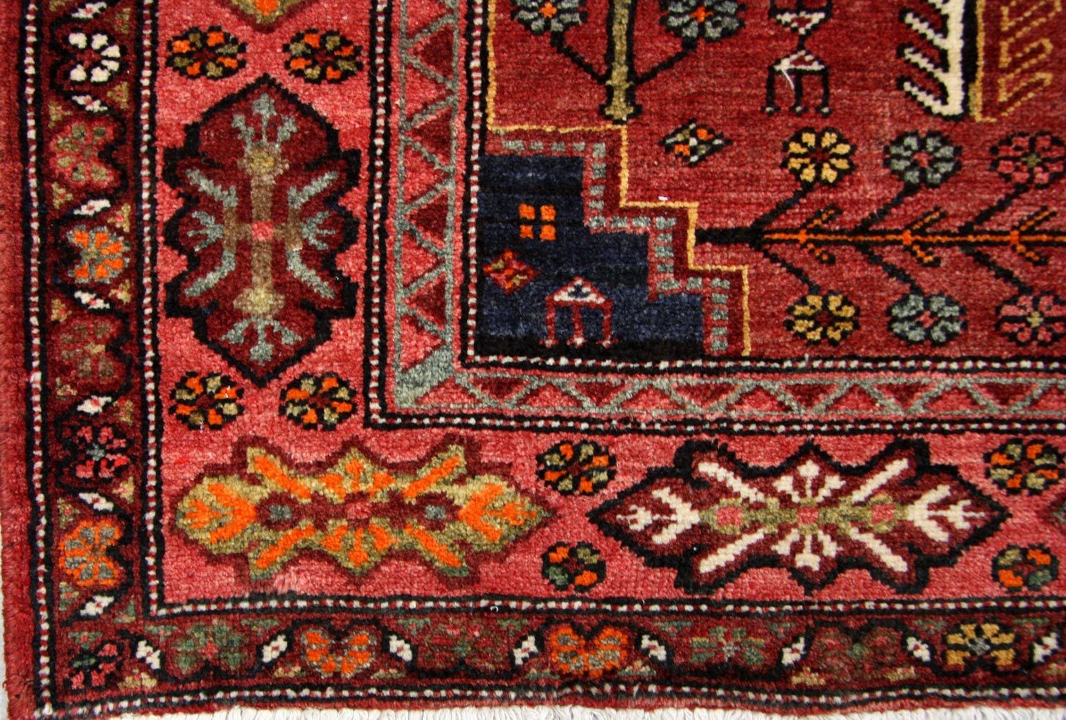 Perserteppich - Nomadic 322 x 160 cm - rot