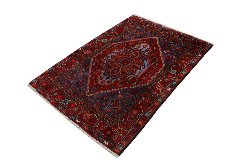 Perserteppich - Nomadic 158 x 101 cm - blau