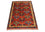 Afghan Teppich - Hatschlu 146 x 105 cm - rot