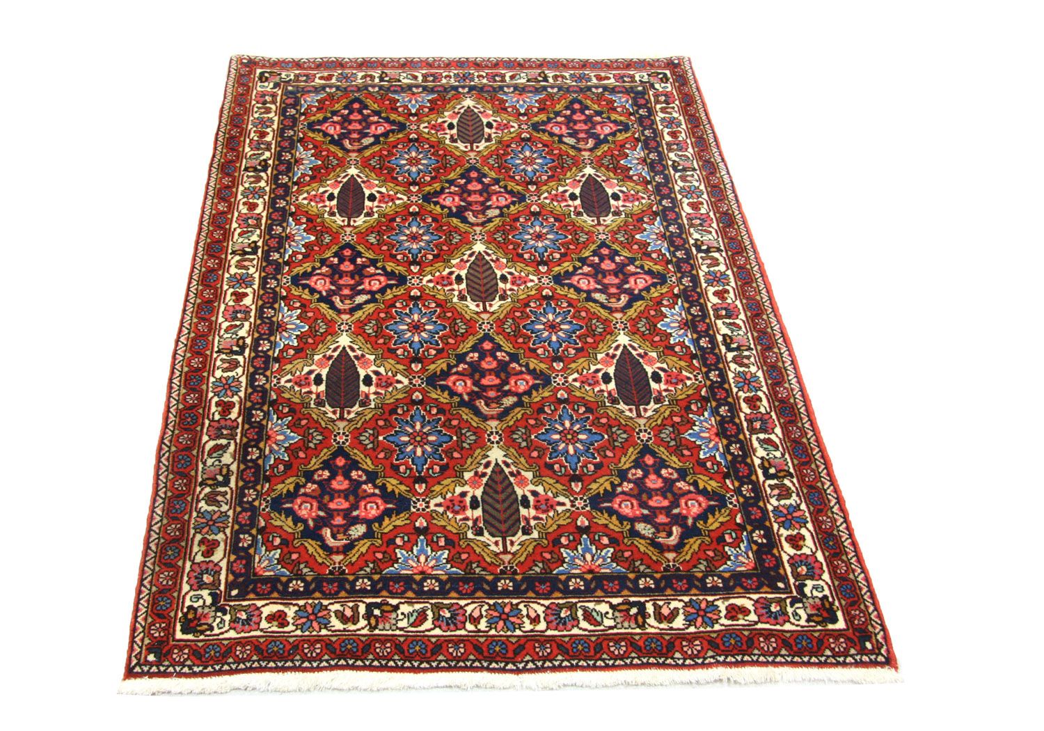 Perserteppich - Nomadic 155 x 104 cm - blau