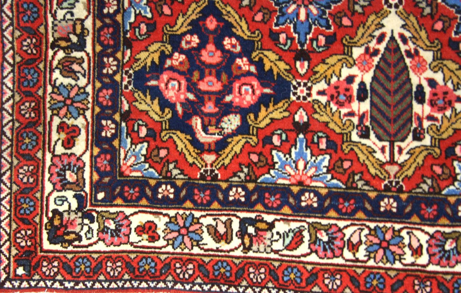 Perserteppich - Nomadic 155 x 104 cm - blau