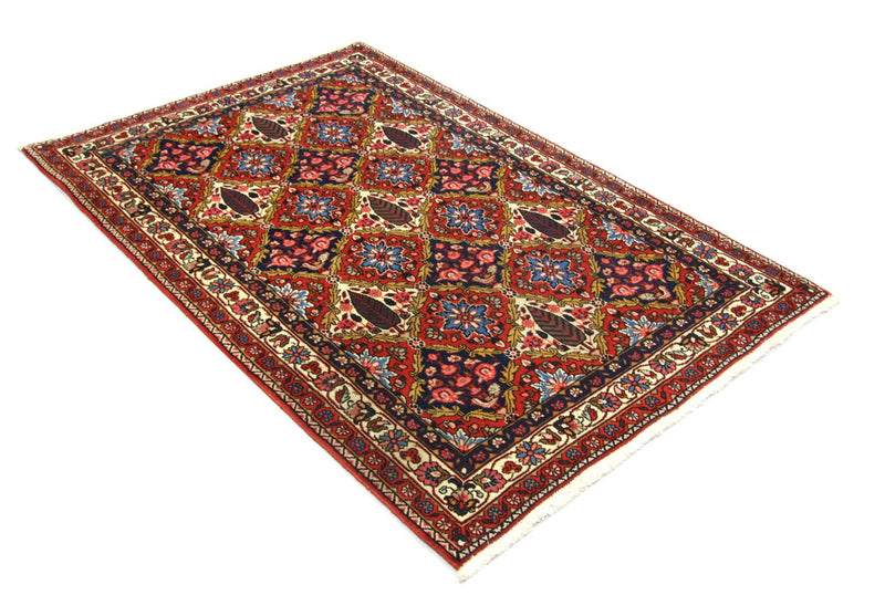 Perserteppich - Nomadic 155 x 104 cm - blau