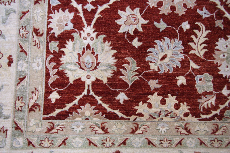 Ziegler Teppich 350 x 274 cm - rot