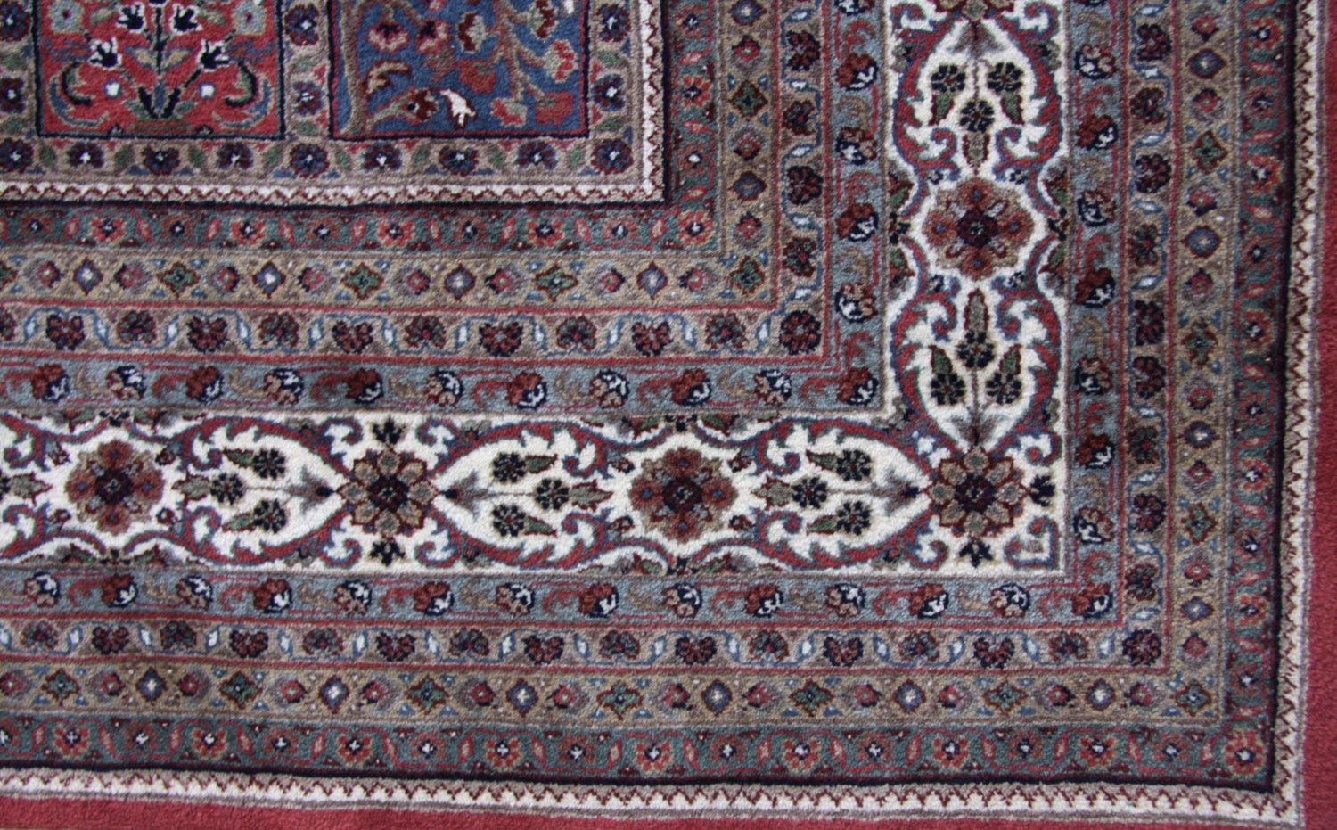 Perserteppich - Nomadic 351 x 256 cm - blau